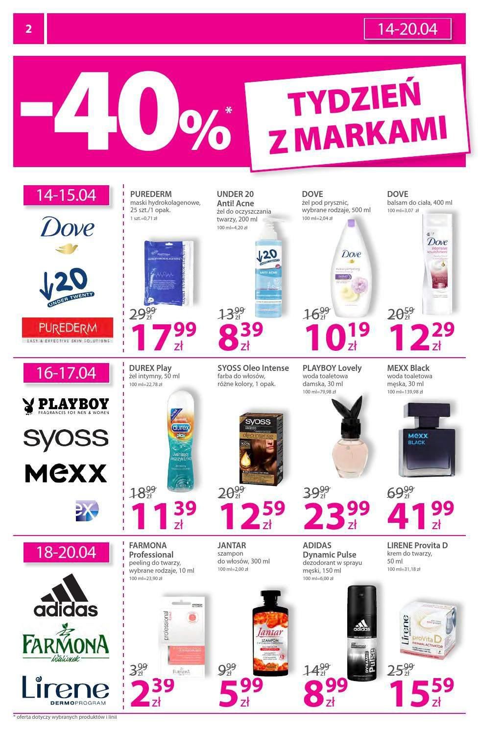 Gazetka promocyjna Hebe str. 2