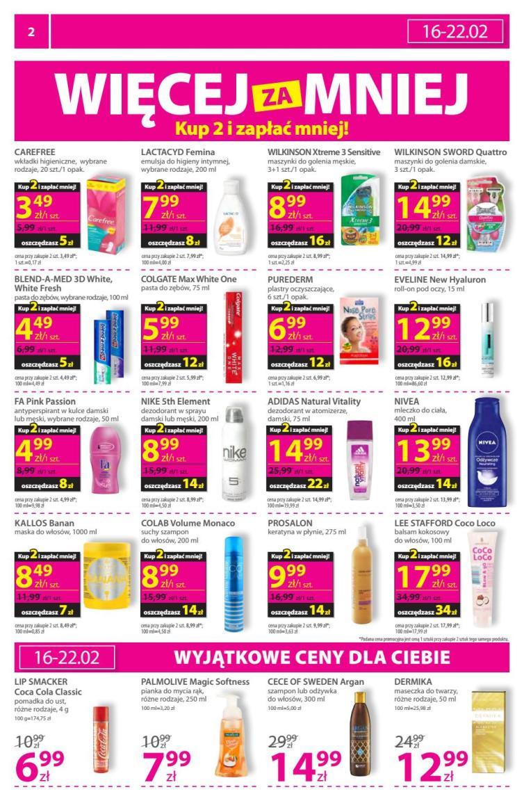 Gazetka promocyjna Hebe str. 2