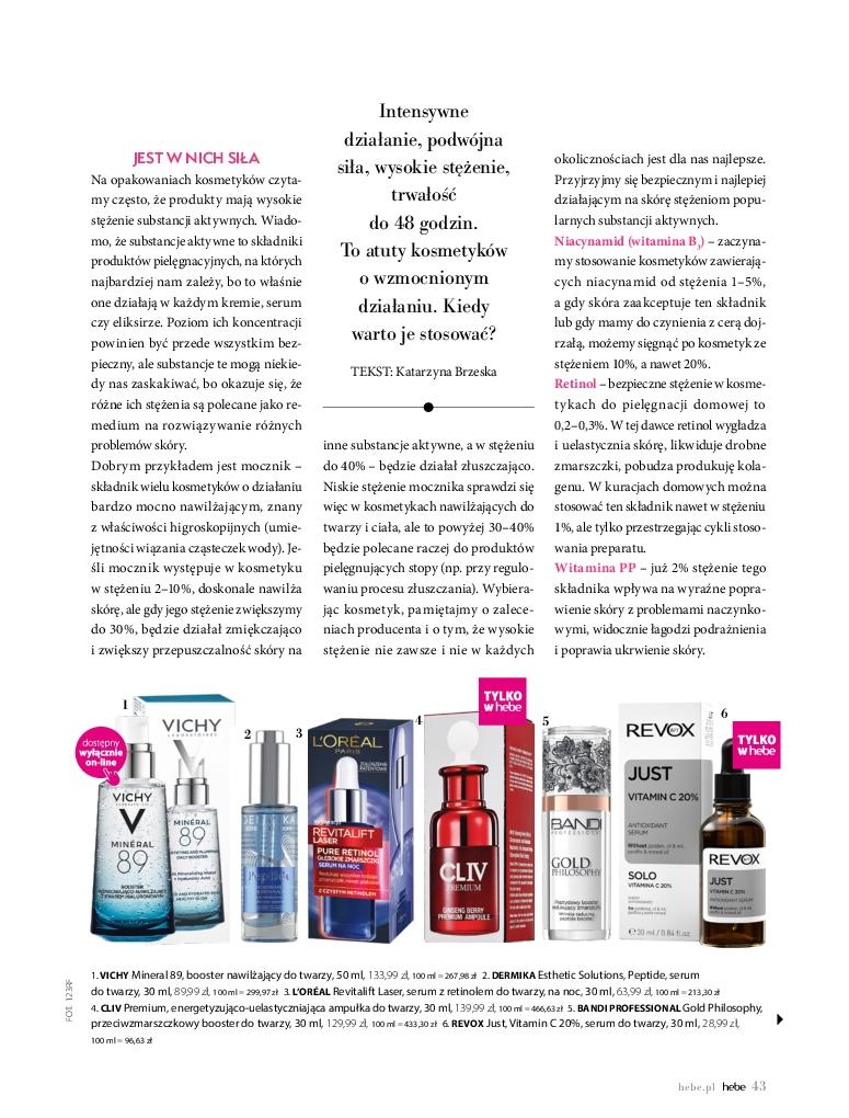 Gazetka promocyjna Hebe str. 43