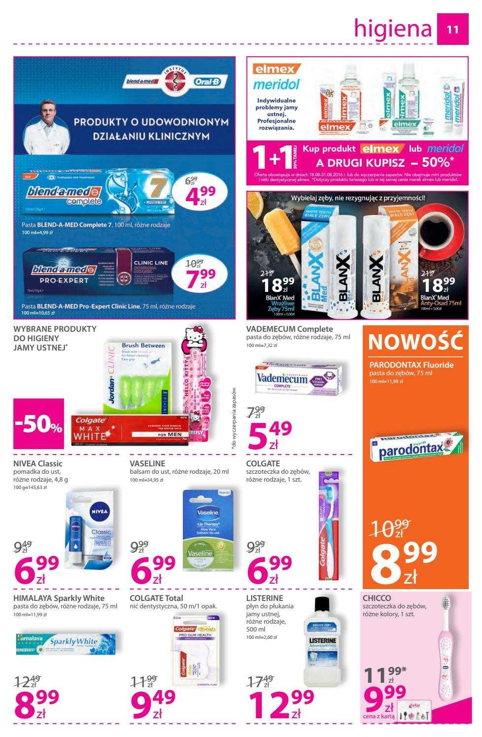 Gazetka promocyjna Hebe str. 11