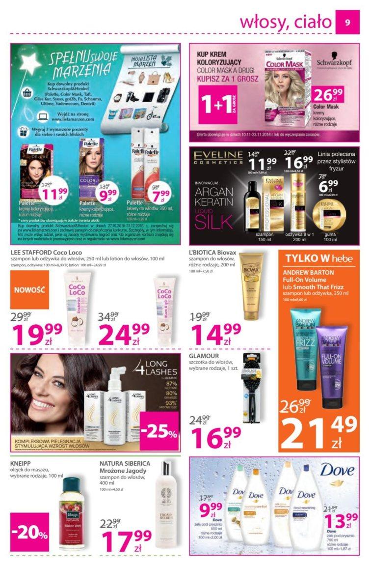 Gazetka promocyjna Hebe str. 9