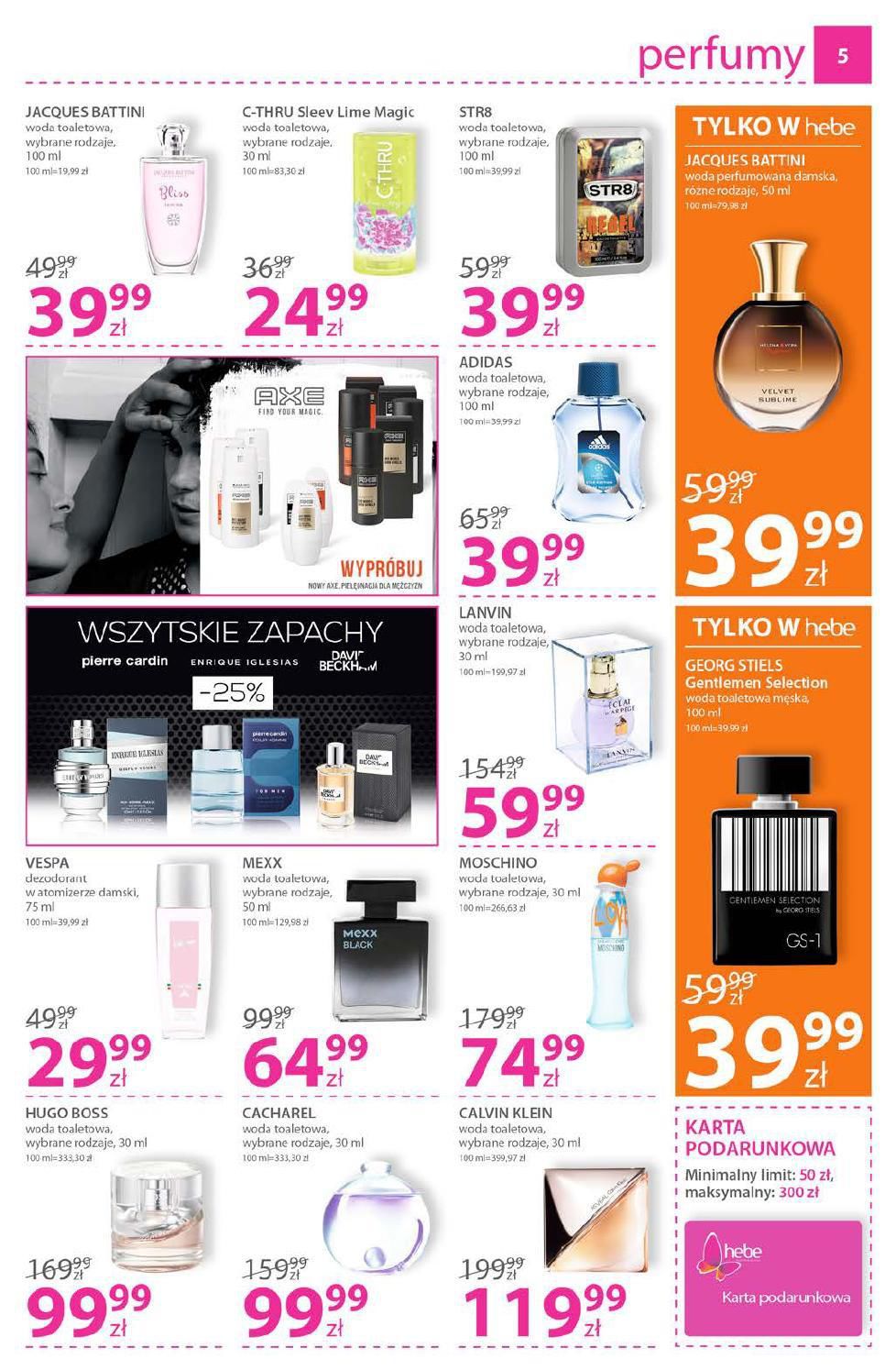 Gazetka promocyjna Hebe str. 5