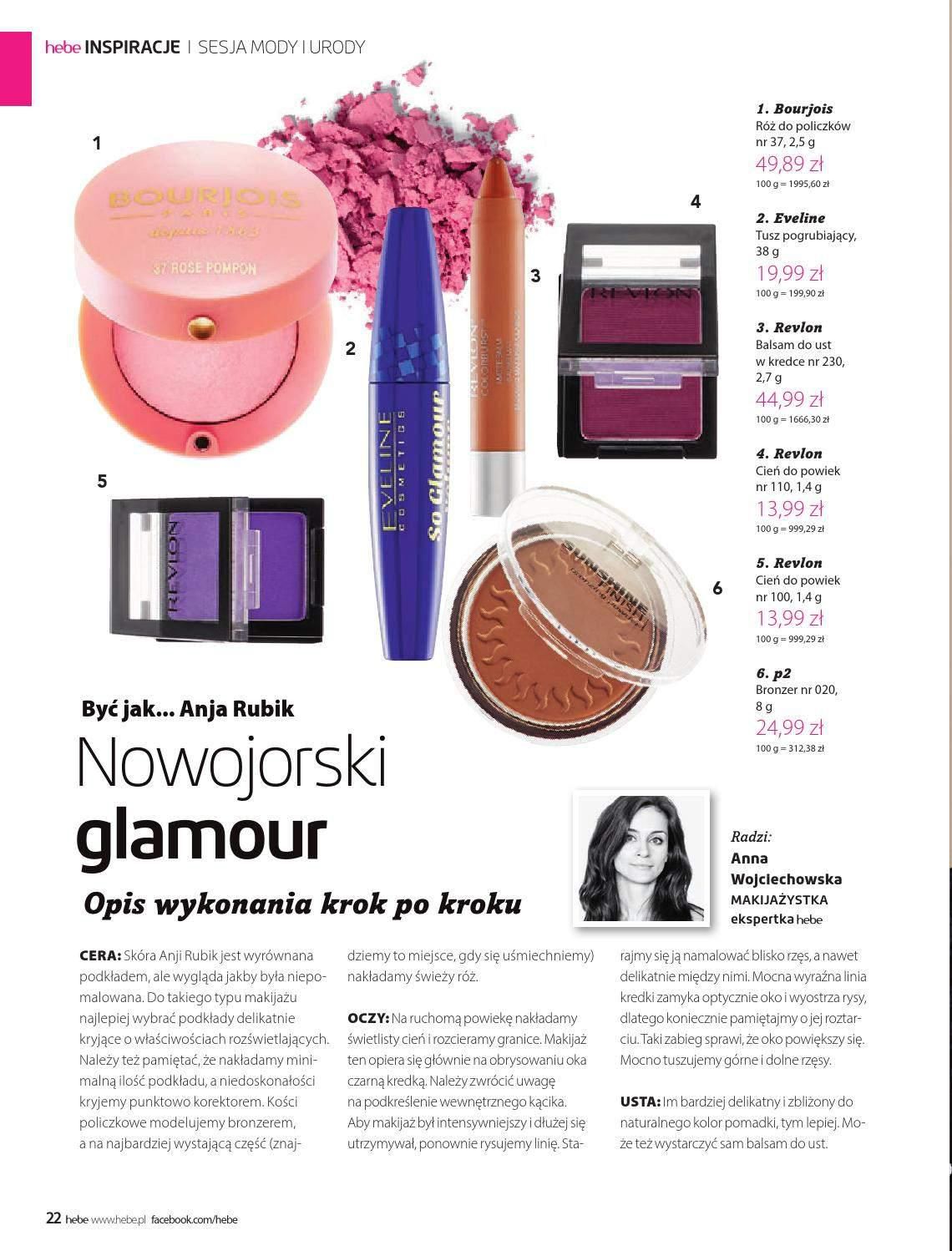 Gazetka promocyjna Hebe str. 22