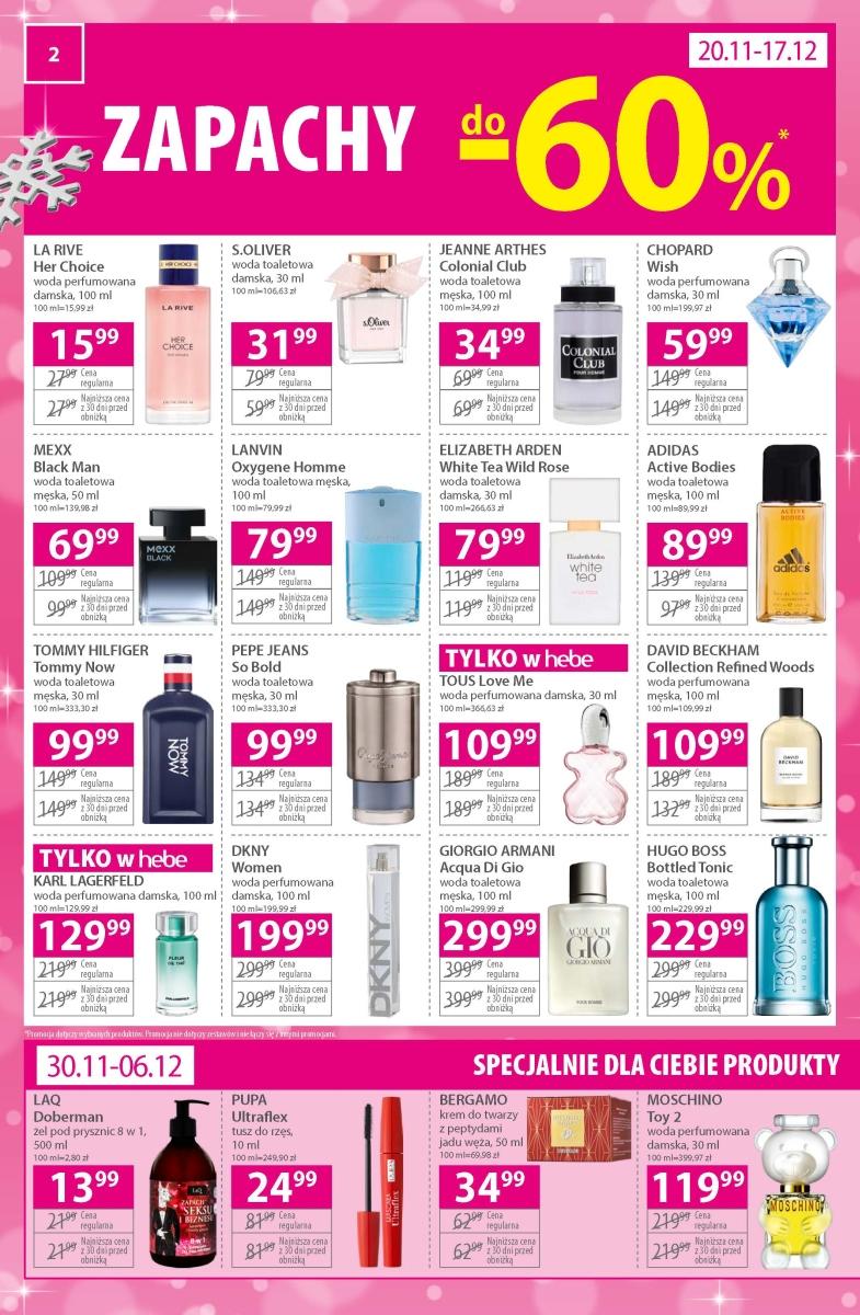 Gazetka promocyjna Hebe str. 2