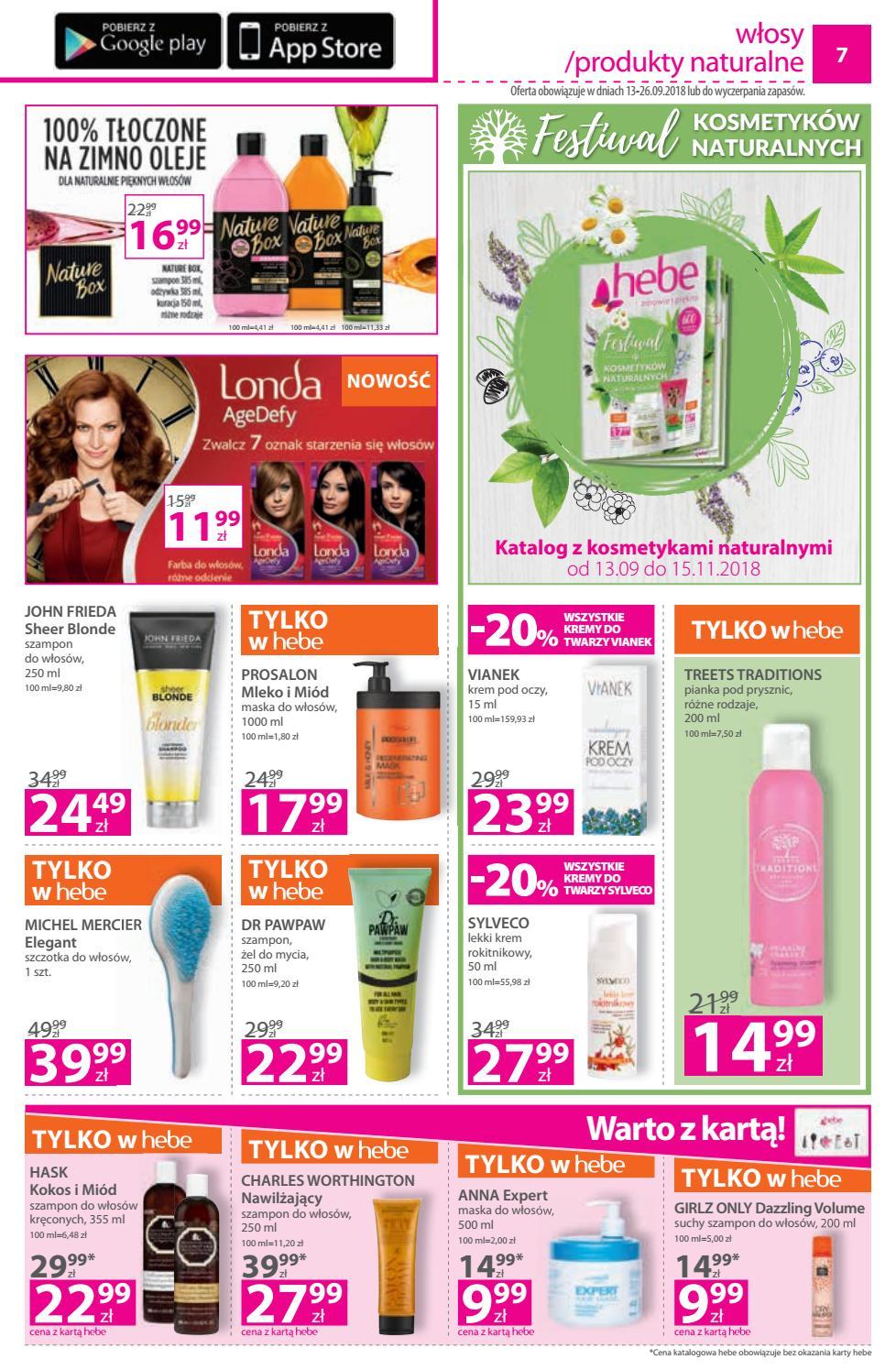 Gazetka promocyjna Hebe str. 7