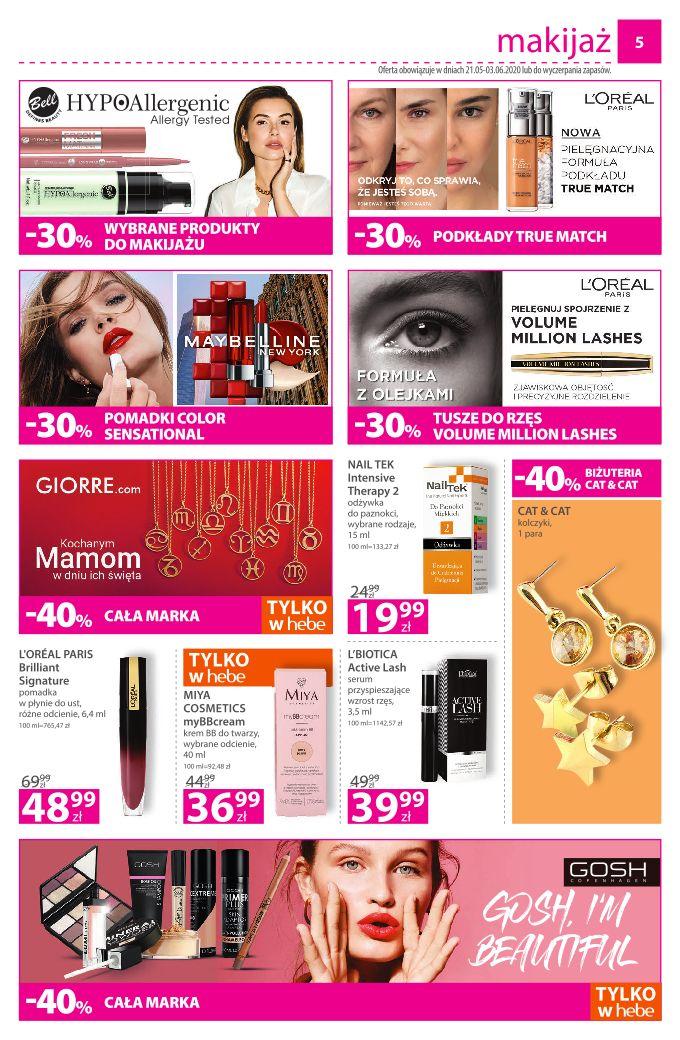 Gazetka promocyjna Hebe str. 5