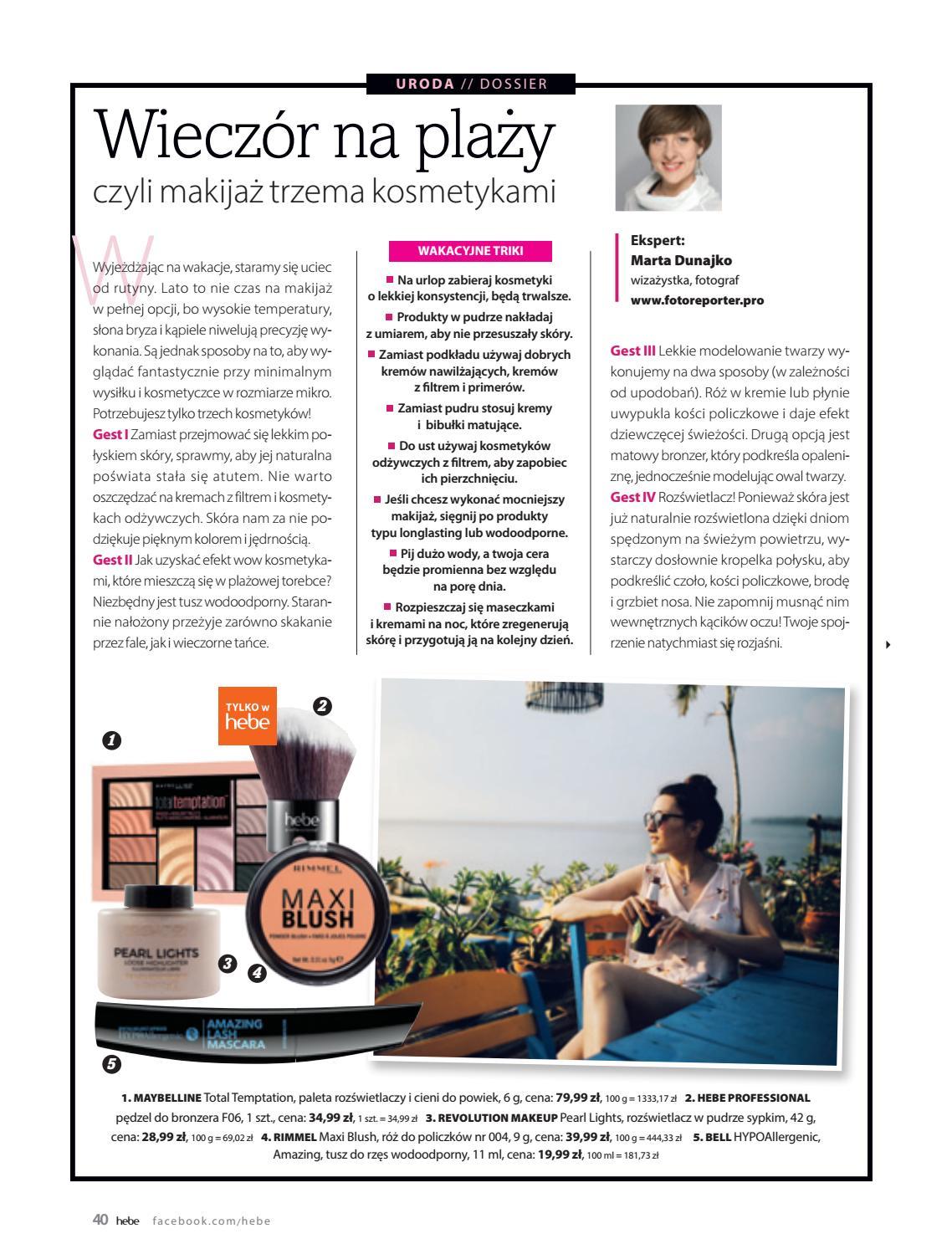 Gazetka promocyjna Hebe str. 40