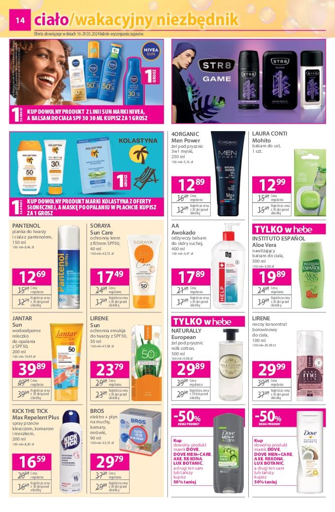 Gazetka promocyjna Hebe str. 14