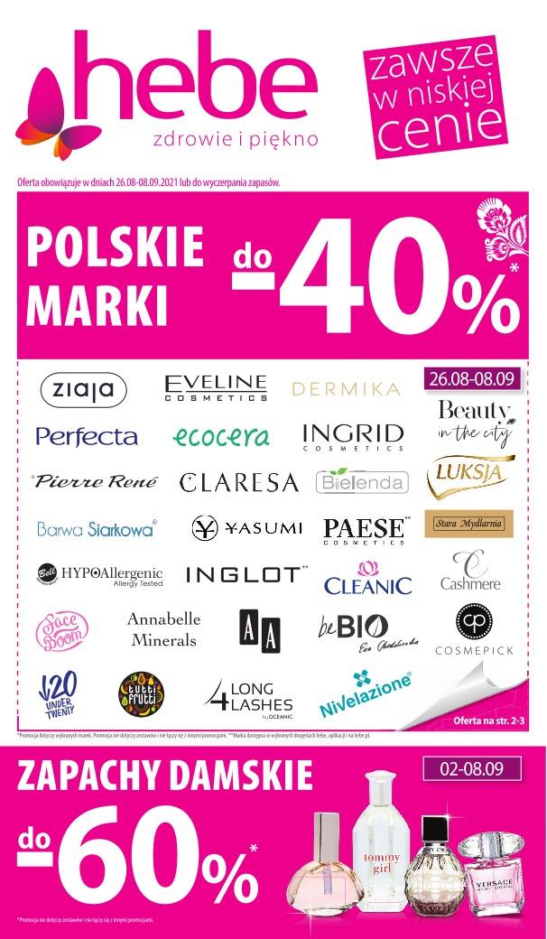 Gazetka promocyjna Hebe str. 1