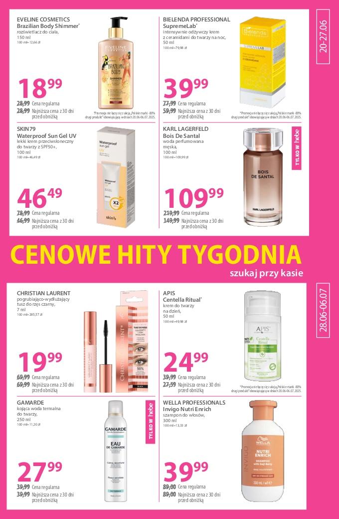 Gazetka promocyjna Hebe str. 7