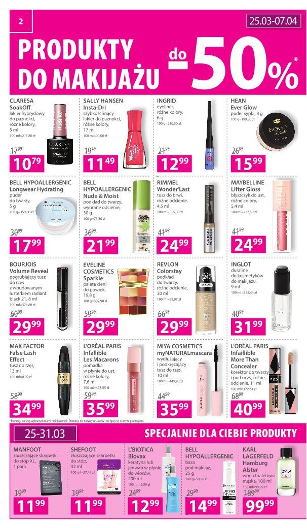 Gazetka promocyjna Hebe str. 2