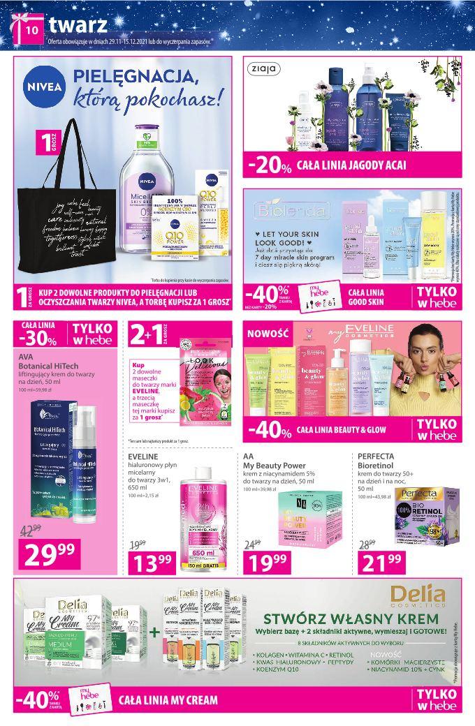 Gazetka promocyjna Hebe str. 10