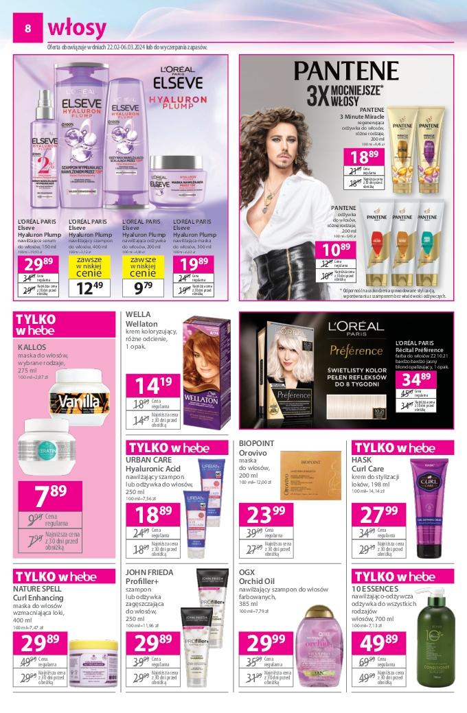 Gazetka promocyjna Hebe str. 8