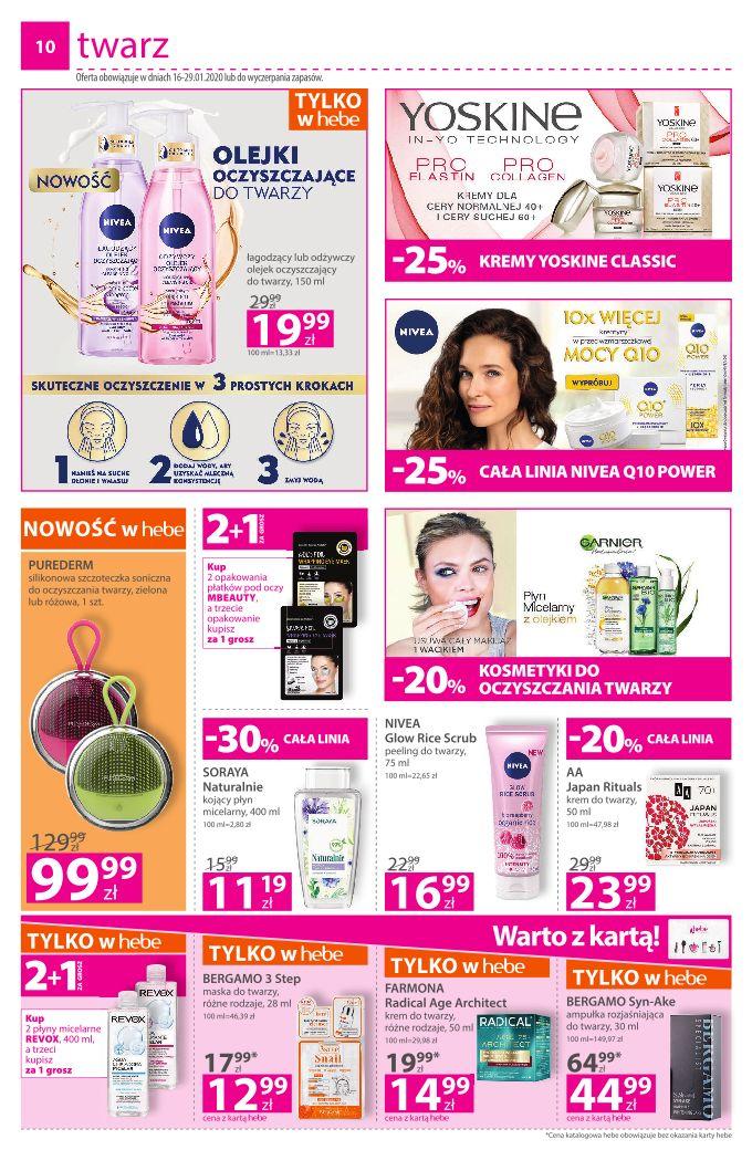 Gazetka promocyjna Hebe str. 10