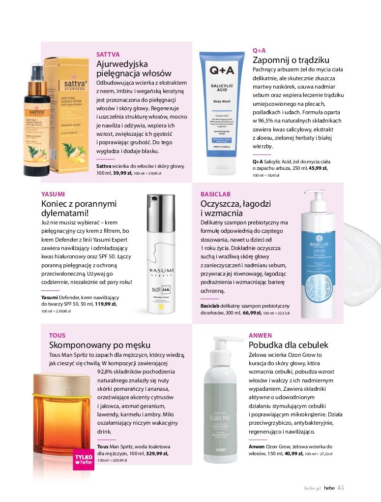 Gazetka promocyjna Hebe str. 45