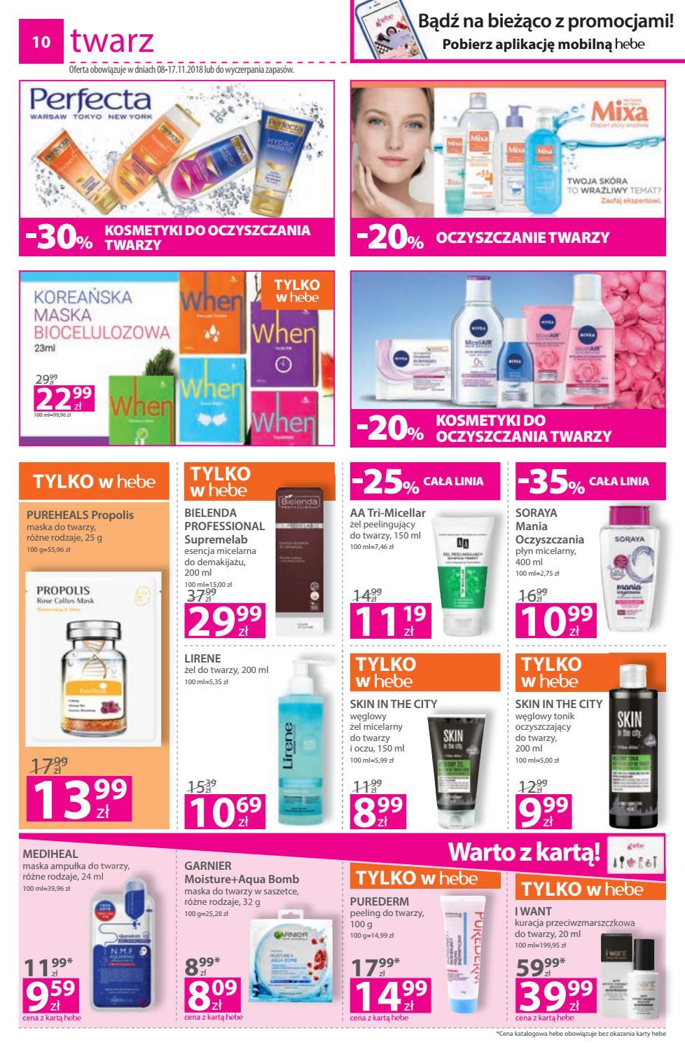 Gazetka promocyjna Hebe str. 10