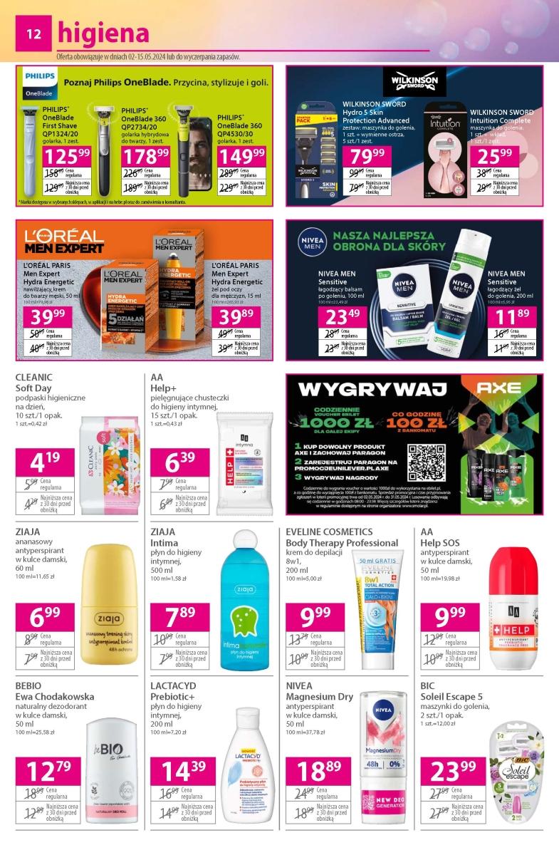 Gazetka promocyjna Hebe str. 12