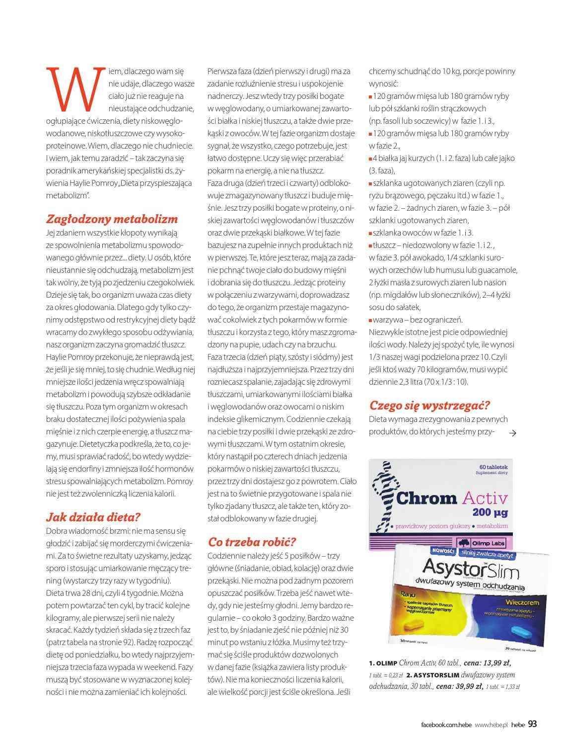 Gazetka promocyjna Hebe str. 93