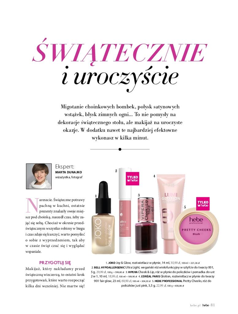Gazetka promocyjna Hebe str. 81
