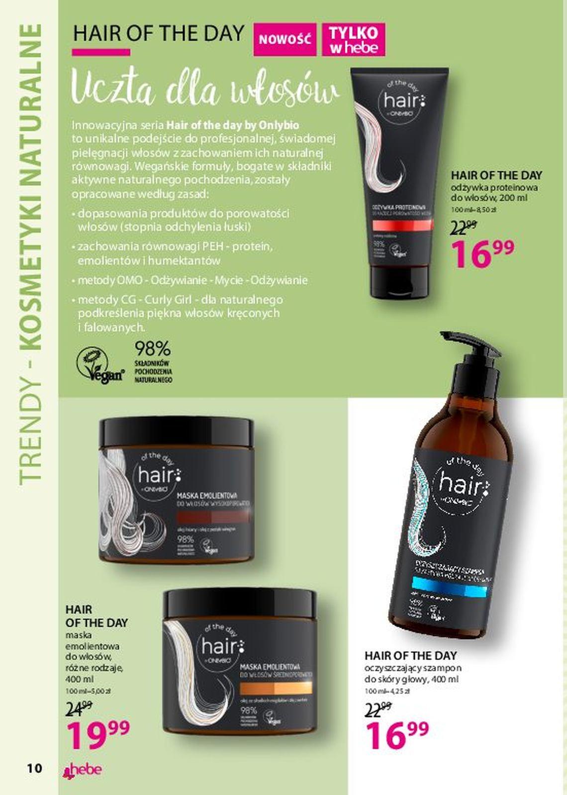 Gazetka promocyjna Hebe str. 10