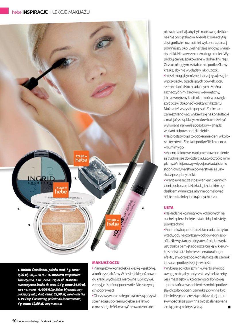 Gazetka promocyjna Hebe str. 50