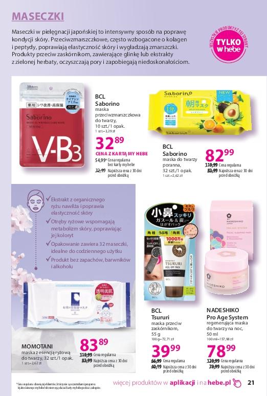 Gazetka promocyjna Hebe str. 21