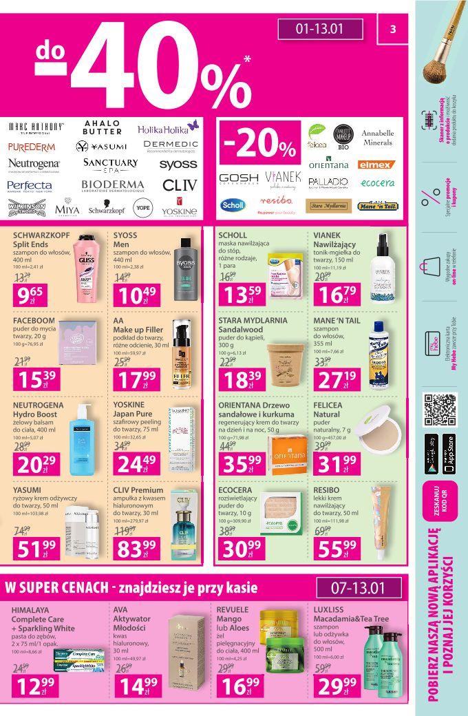 Gazetka promocyjna Hebe str. 3