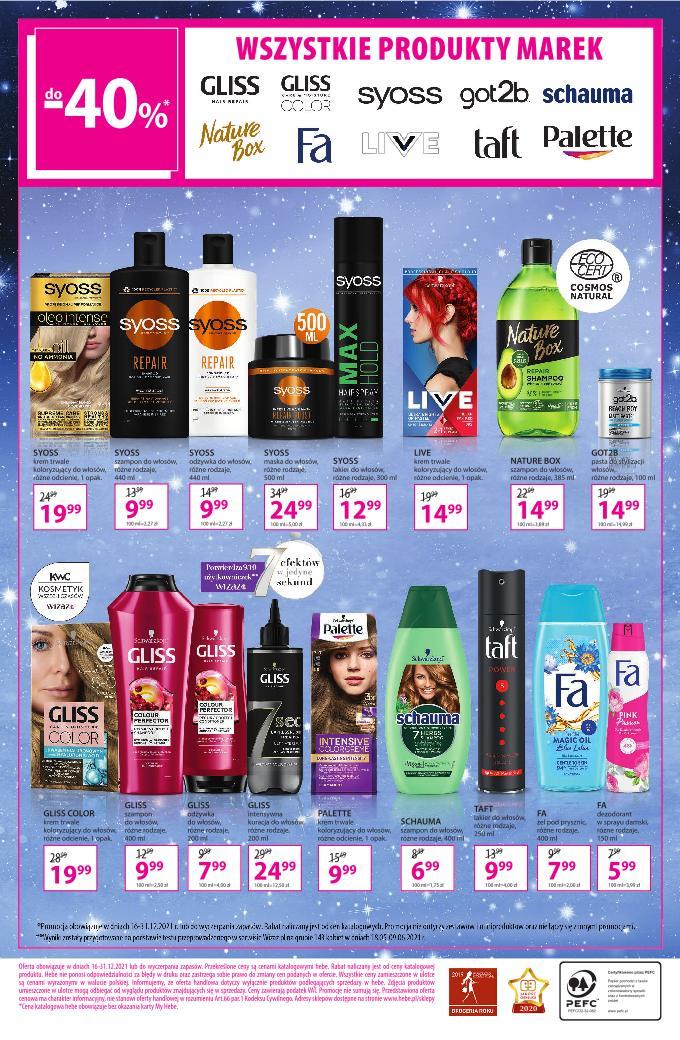 Gazetka promocyjna Hebe str. 20