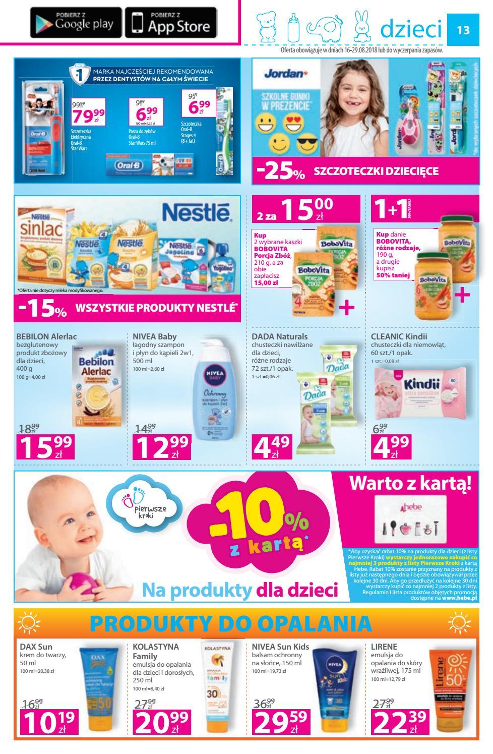 Gazetka promocyjna Hebe str. 13
