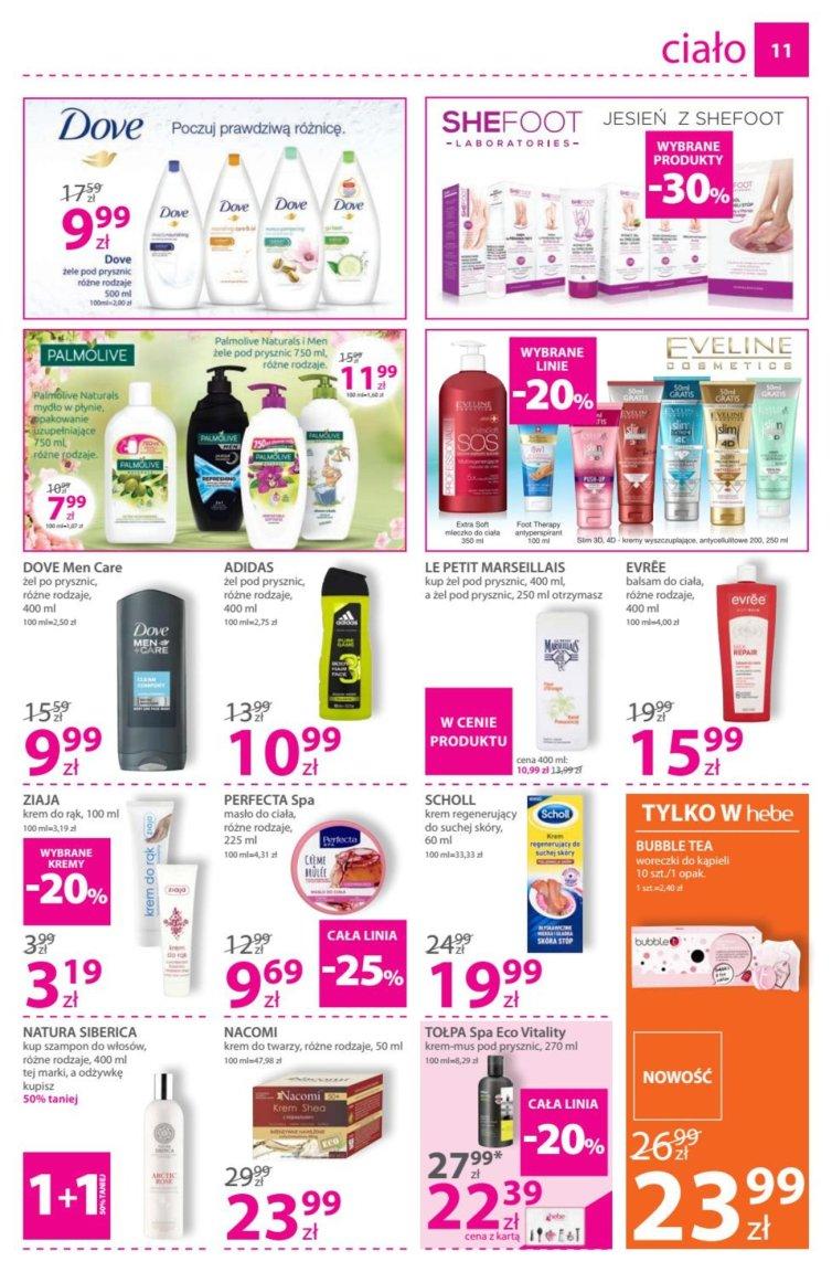 Gazetka promocyjna Hebe str. 11