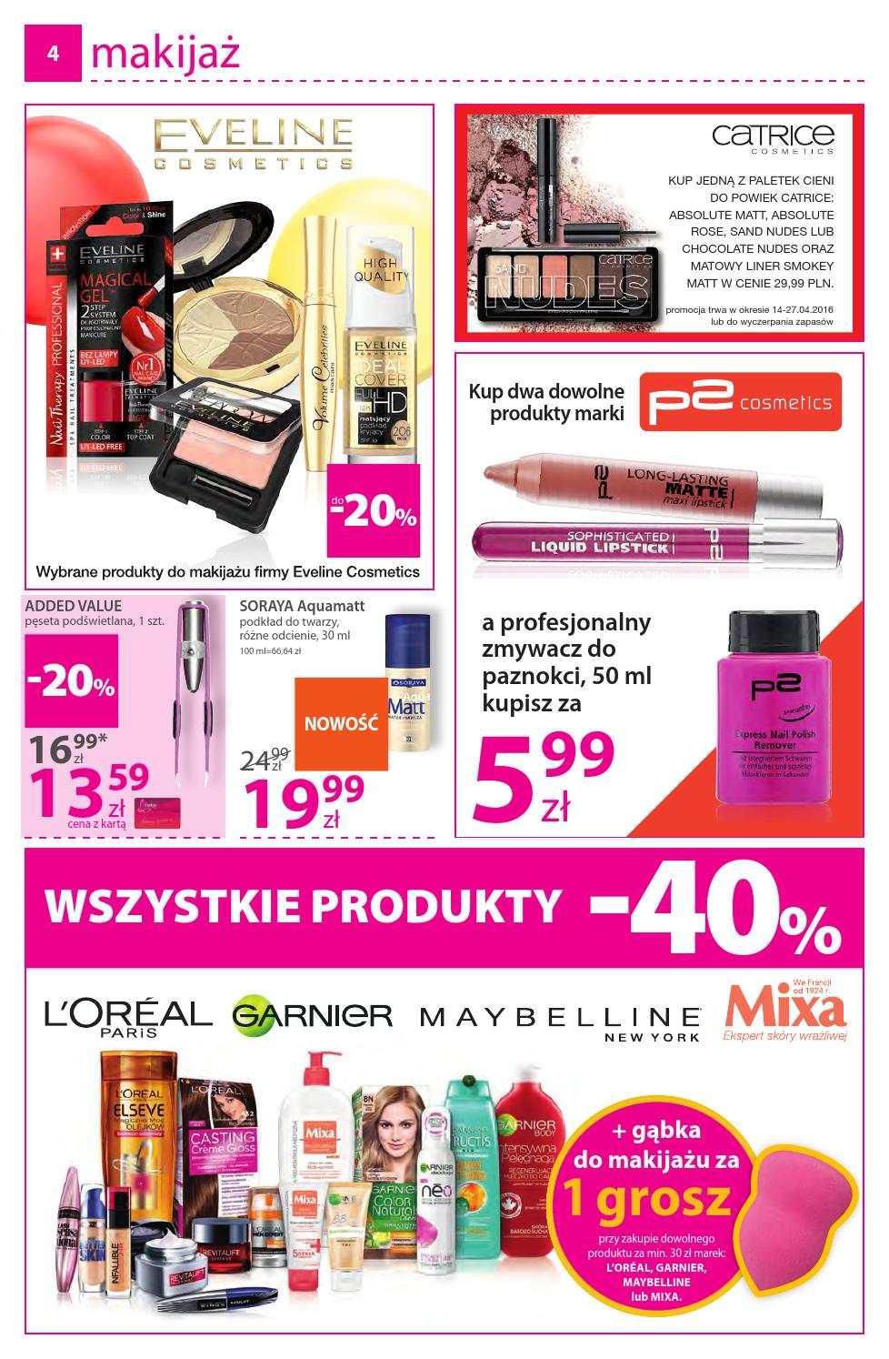 Gazetka promocyjna Hebe str. 4