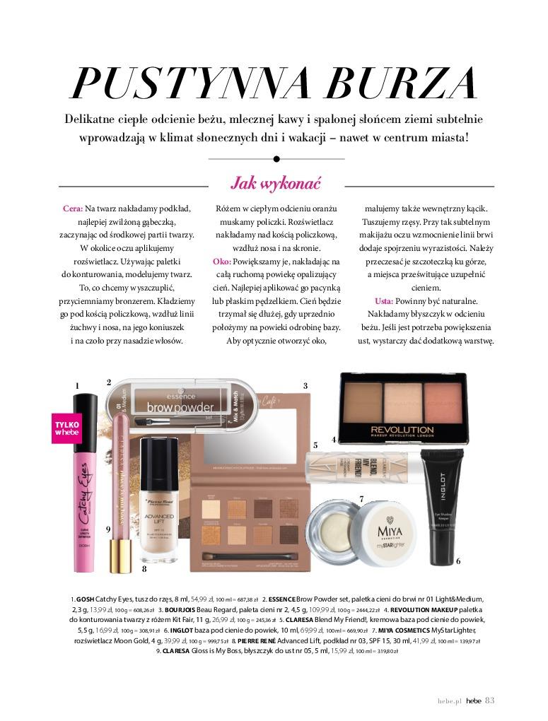 Gazetka promocyjna Hebe str. 83