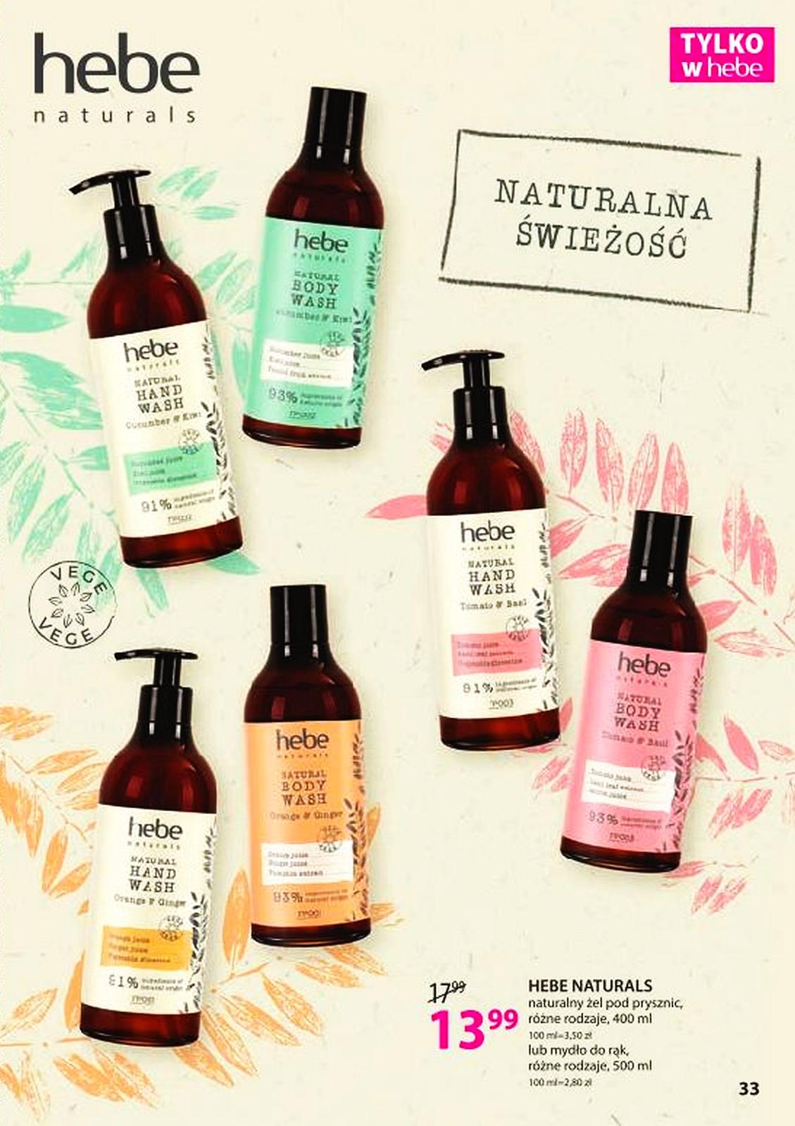 Gazetka promocyjna Hebe str. 33