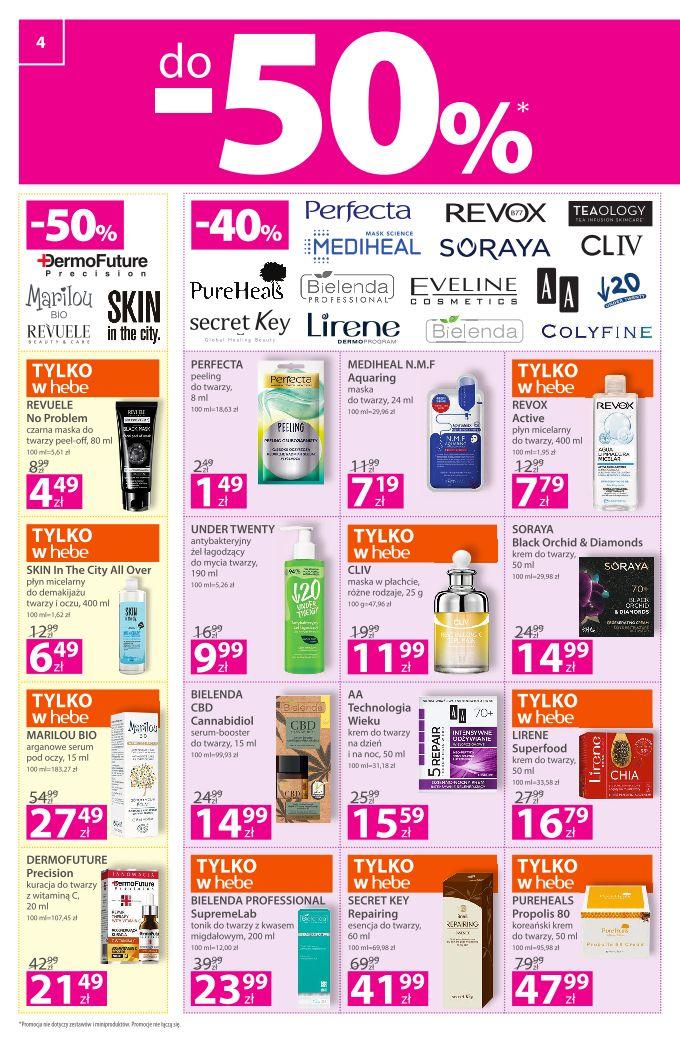 Gazetka promocyjna Hebe str. 4