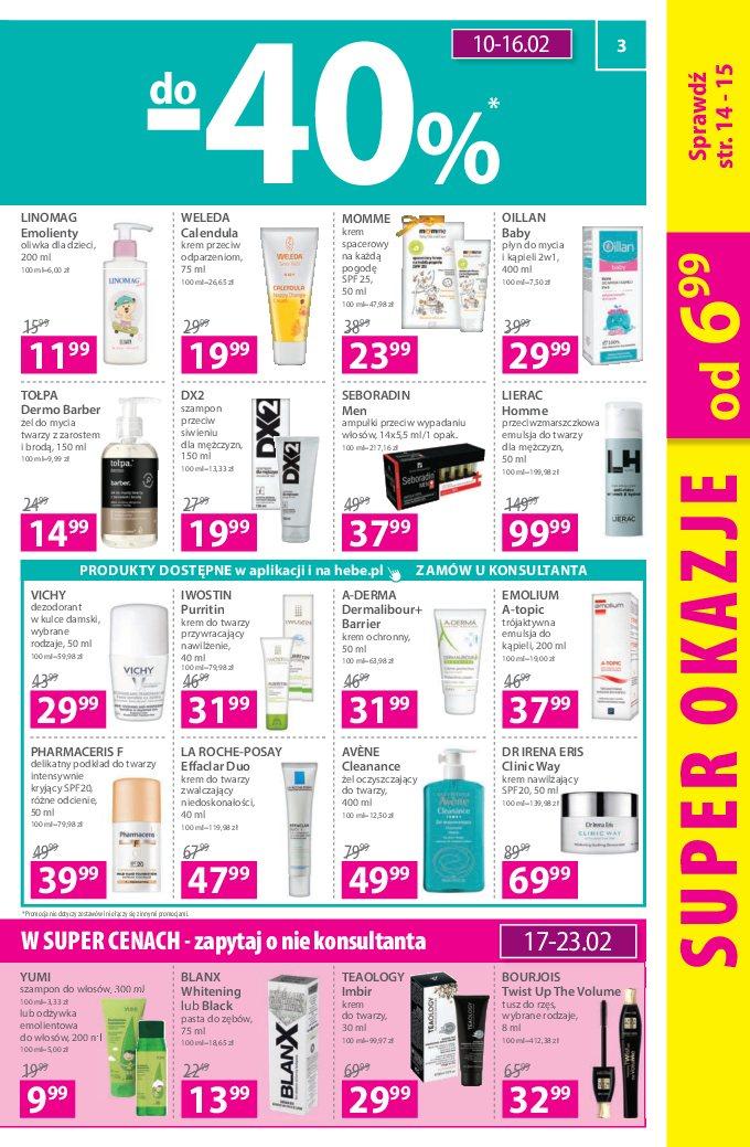 Gazetka promocyjna Hebe str. 3