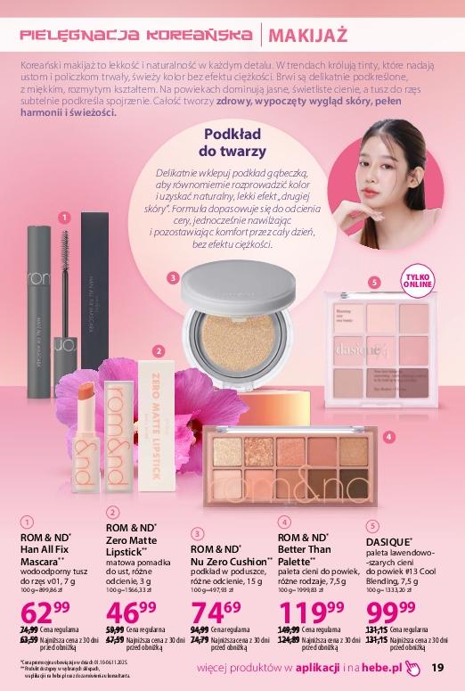 Gazetka promocyjna Hebe str. 19