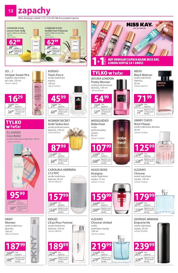 Gazetka promocyjna Hebe str. 12