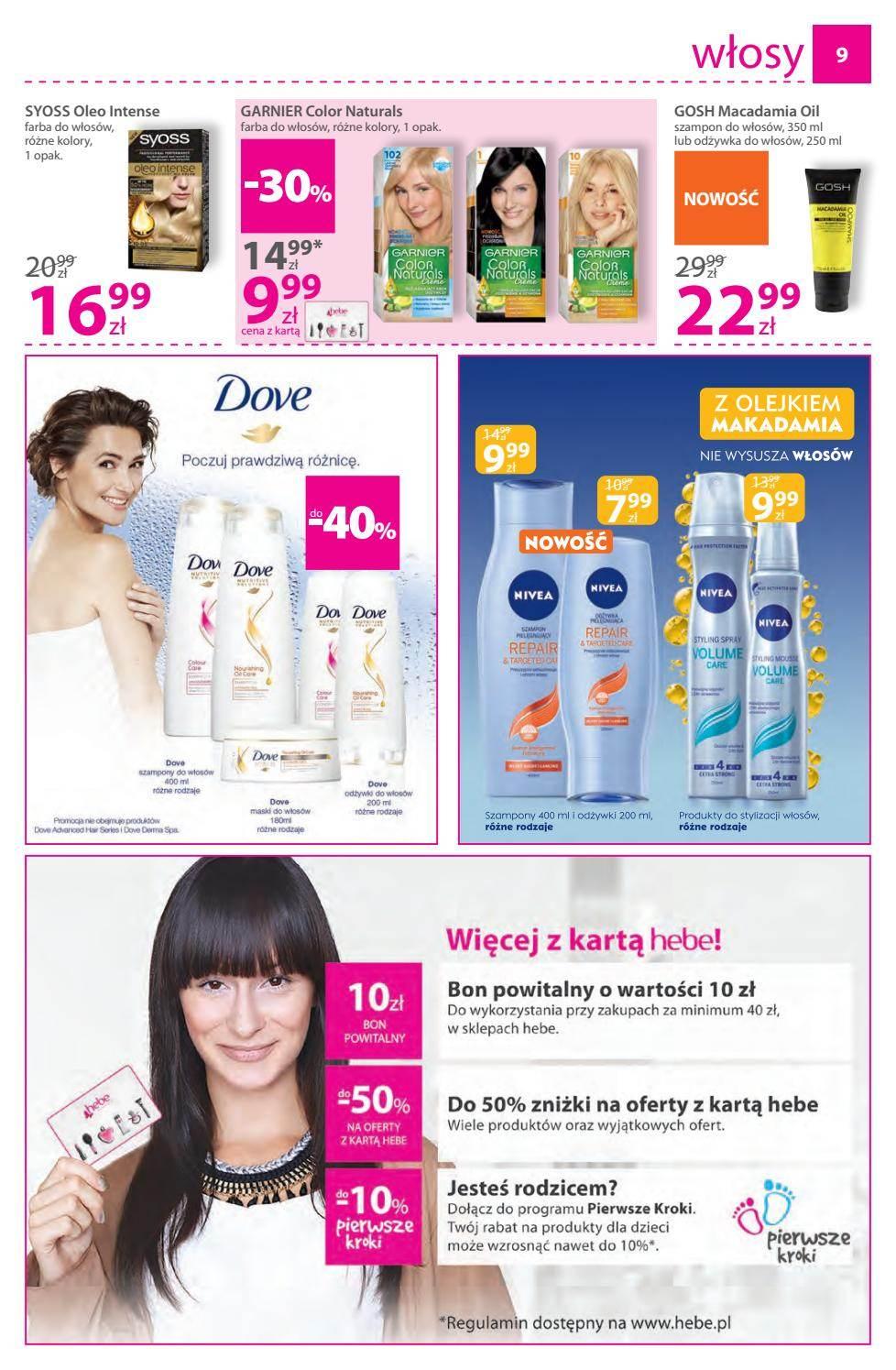 Gazetka promocyjna Hebe str. 9