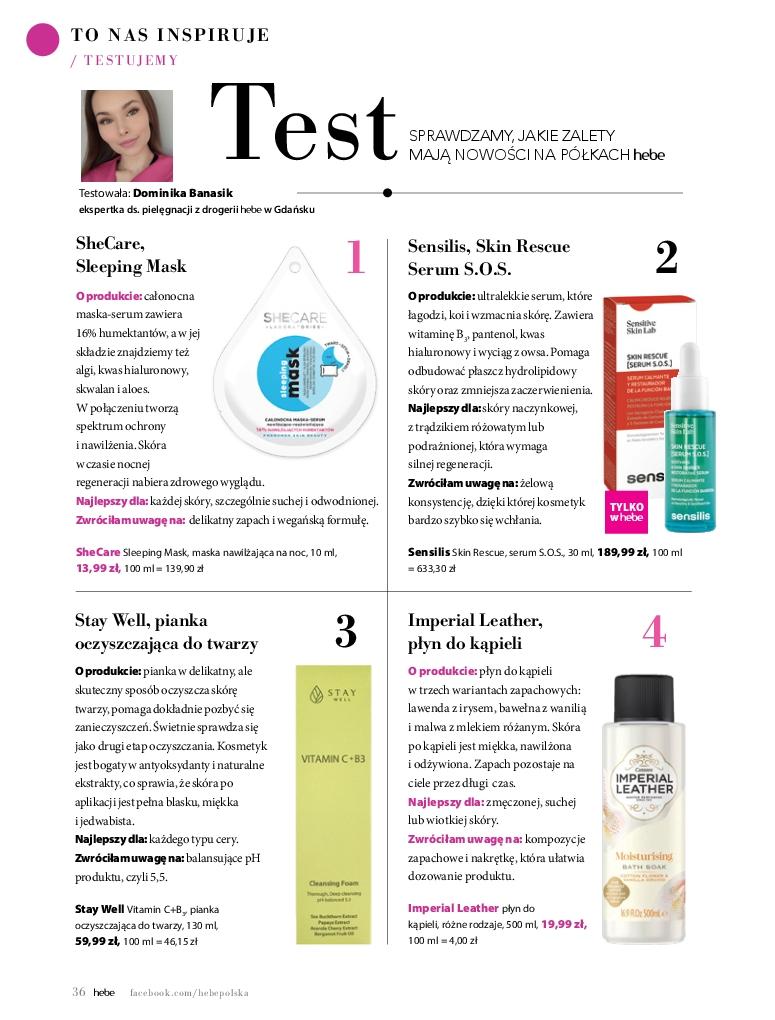 Gazetka promocyjna Hebe str. 36