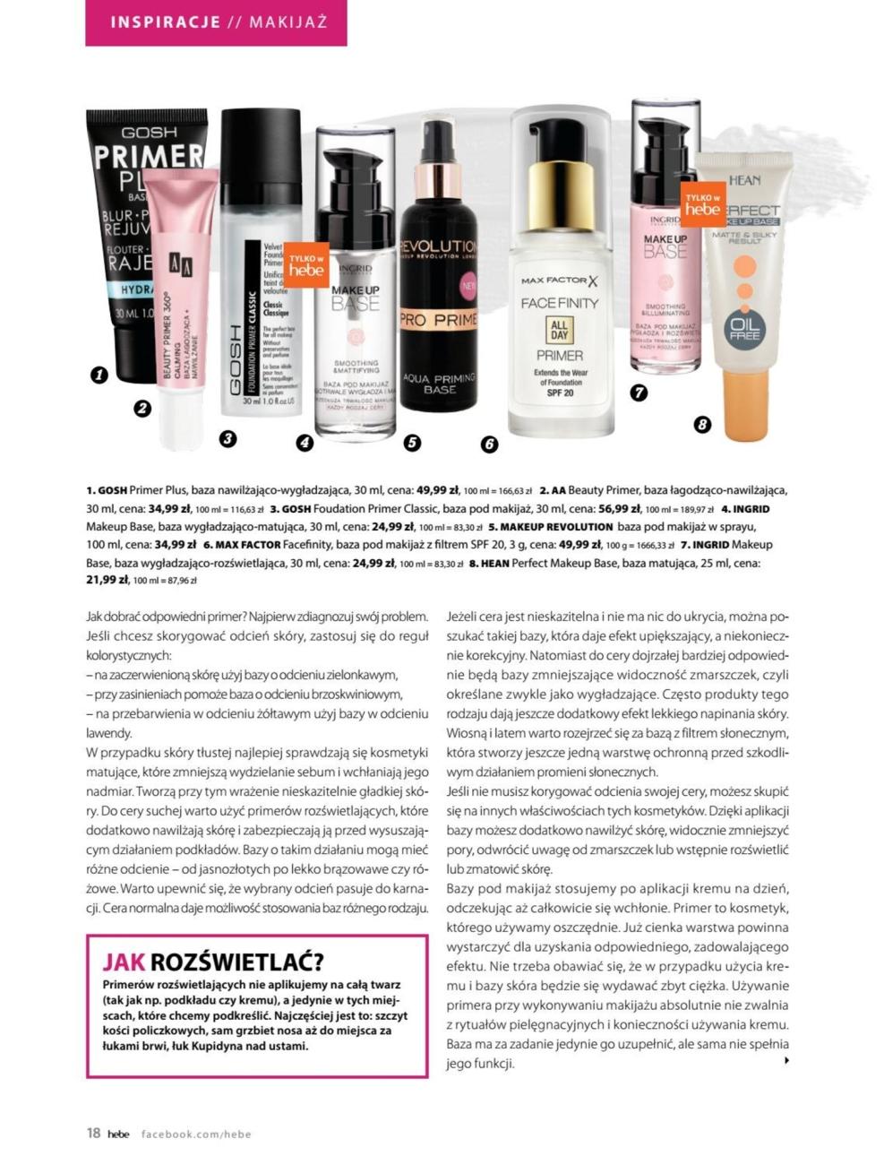 Gazetka promocyjna Hebe str. 18