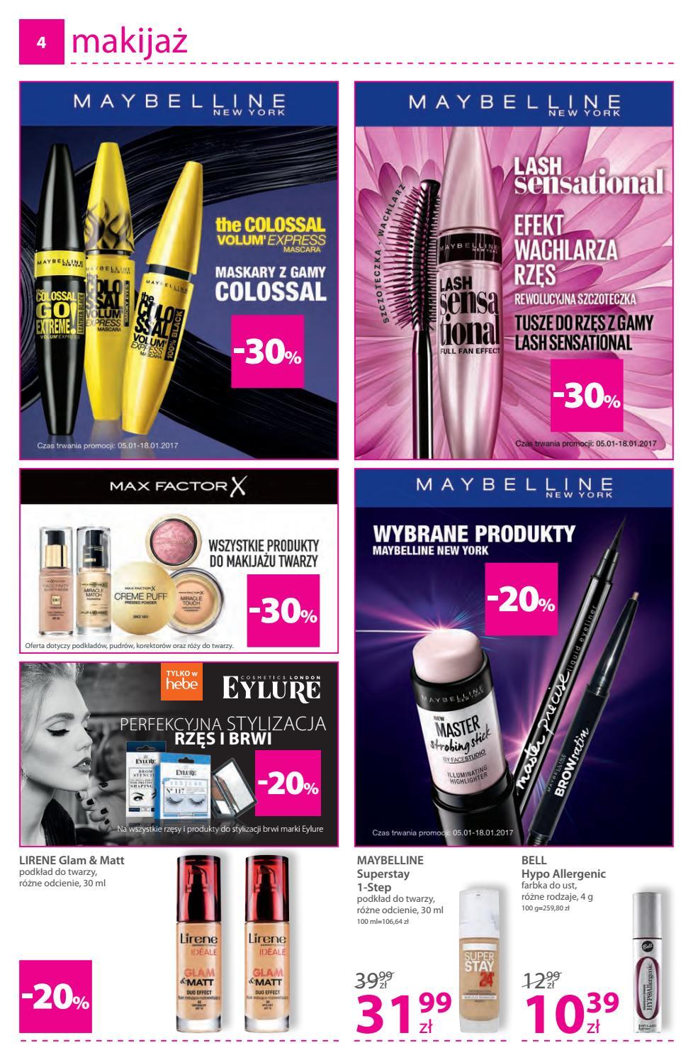 Gazetka promocyjna Hebe str. 4