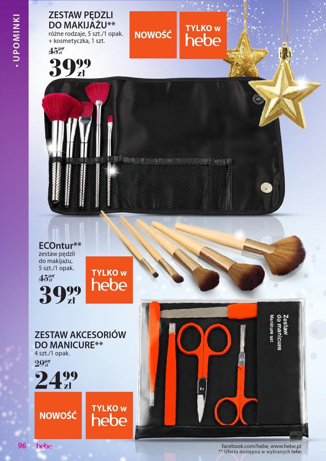 Gazetka promocyjna Hebe str. 96