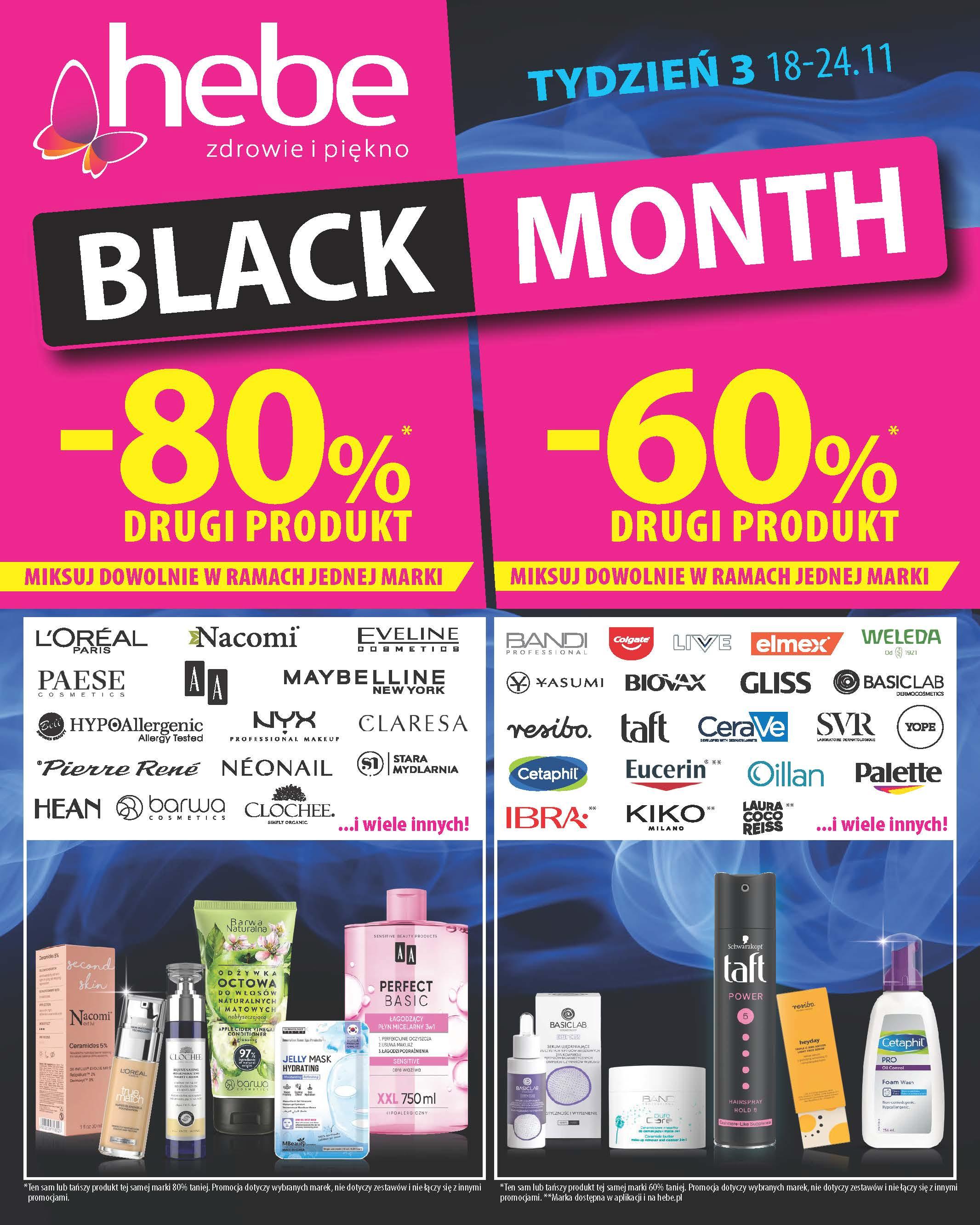 Gazetka promocyjna Hebe str. 1