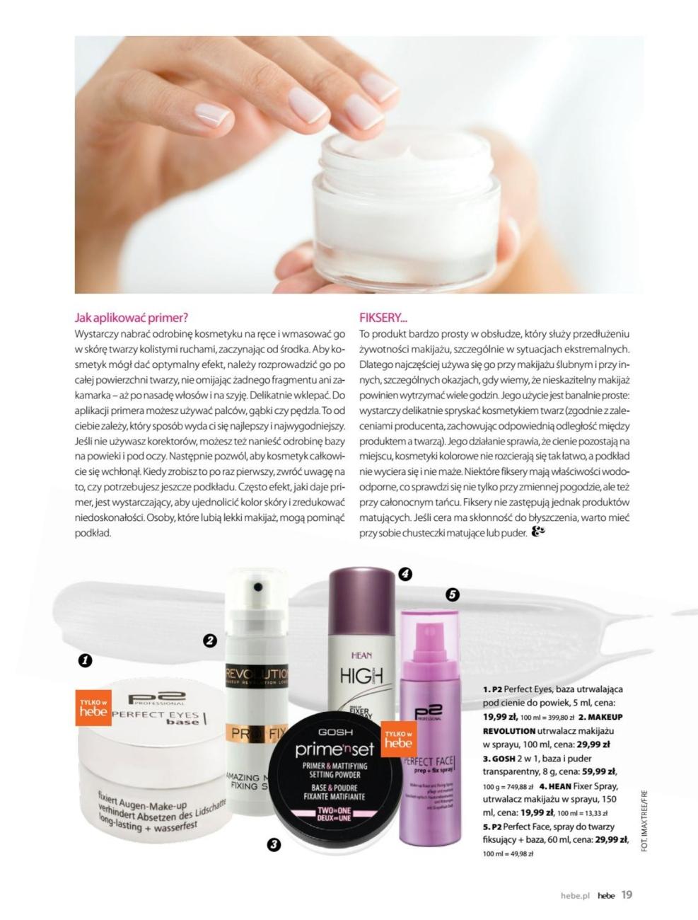 Gazetka promocyjna Hebe str. 19
