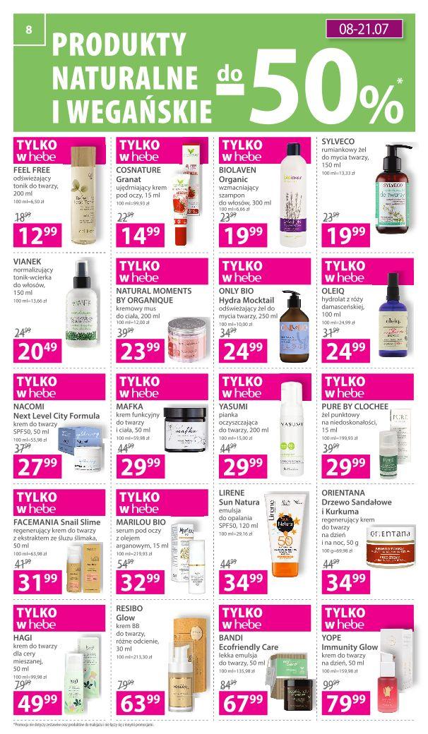 Gazetka promocyjna Hebe str. 8