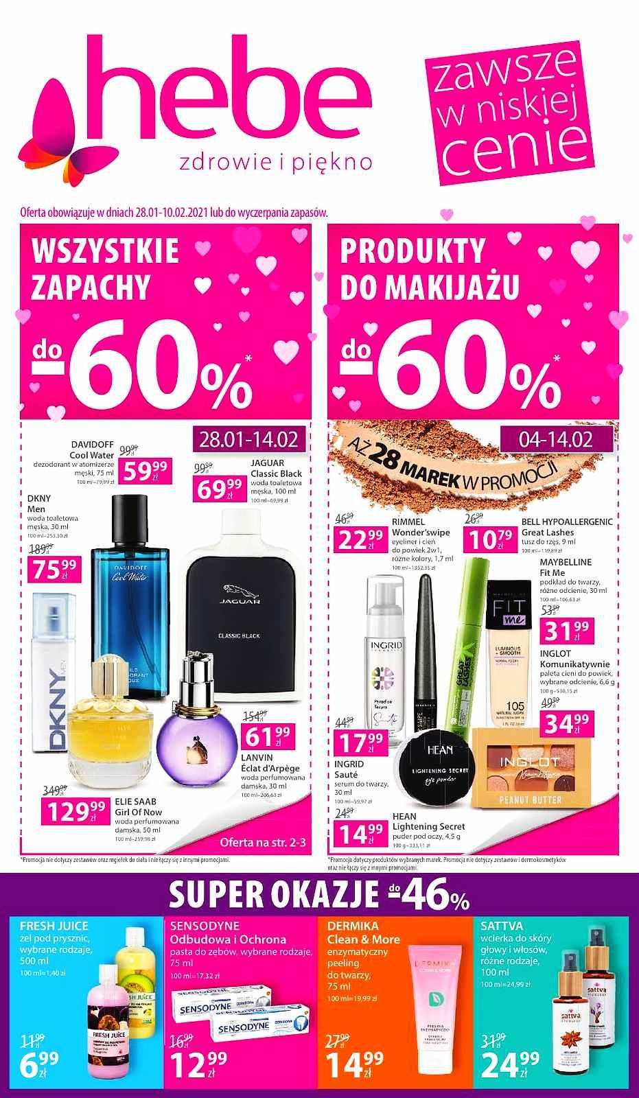 Gazetka promocyjna Hebe str. 1