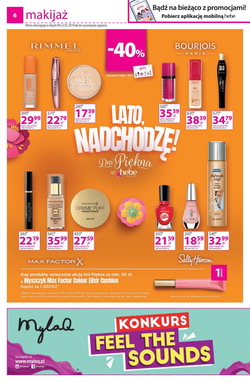 Gazetka promocyjna Hebe str. 6