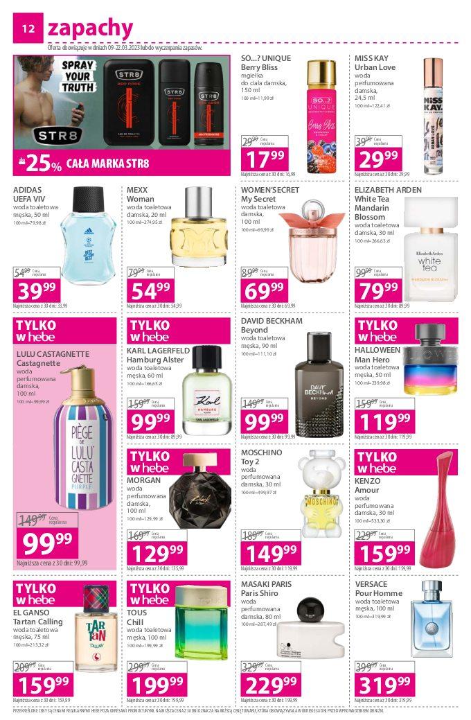 Gazetka promocyjna Hebe str. 12