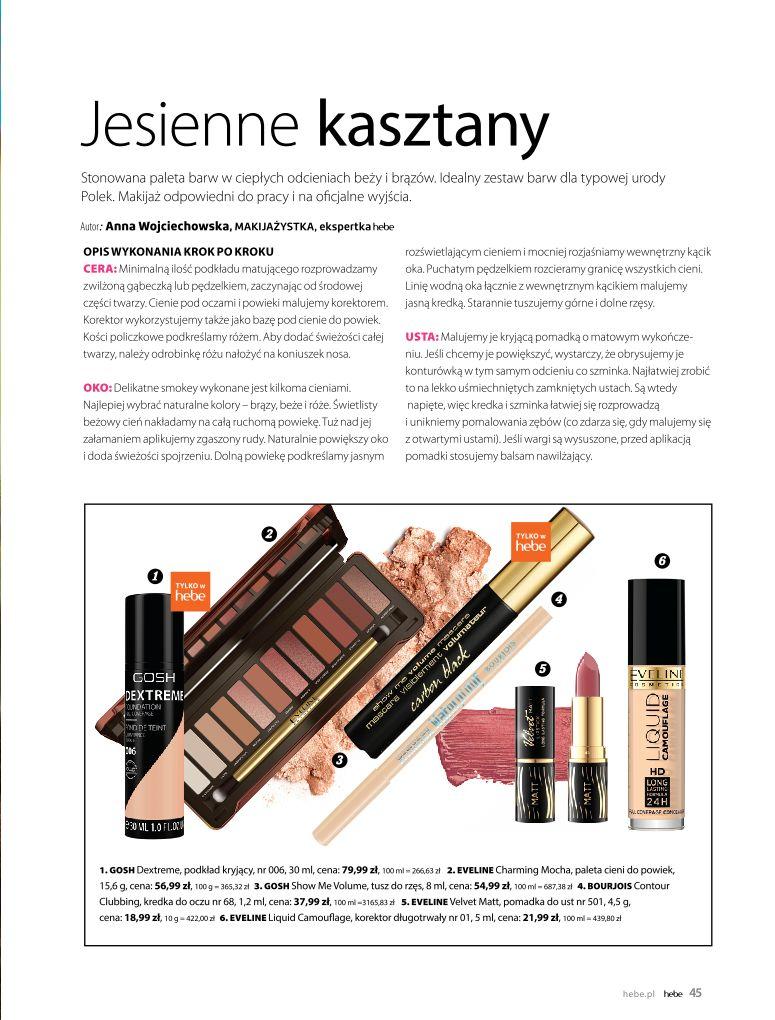Gazetka promocyjna Hebe str. 45