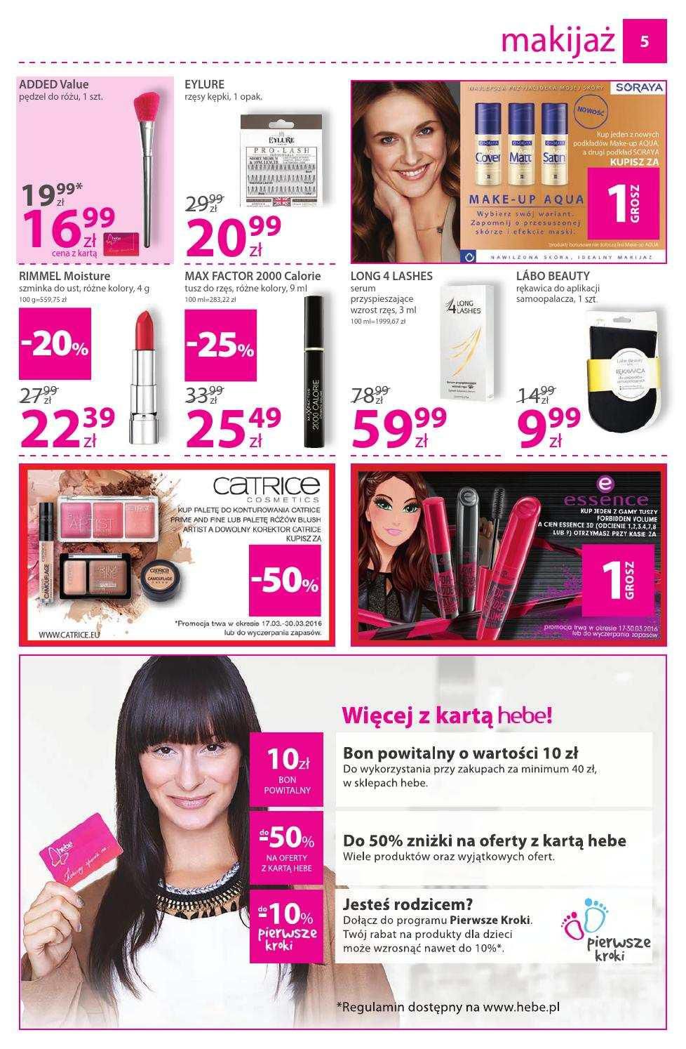 Gazetka promocyjna Hebe str. 5